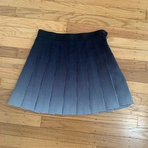 American Apparel Ombré Dot Tennis Skirt